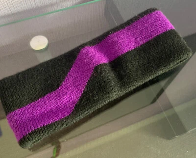 Pferdeschwanz Mütze Stirnband Haarband stretch Zopfloch Strickmütze Laufband - Bild 1 von 3