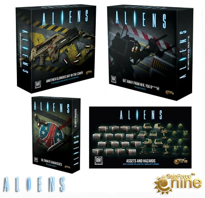 NEW Aliens Another Glorious Day In The Corps + Expansions + 3d Terrain 4 items - Image 1 of 4