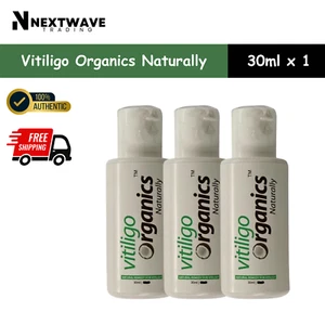 Vitiligo Organics for White Spots Skin Repair RePigmentation Repacked (30 ml) - Picture 1 of 8
