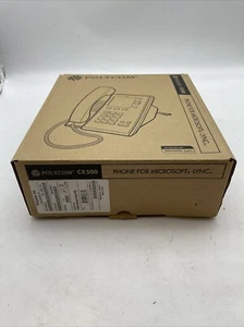 Polycom CX500 Desktop Office IP VoIP Phone 2200-44300-025 - Afbeelding 1 van 5
