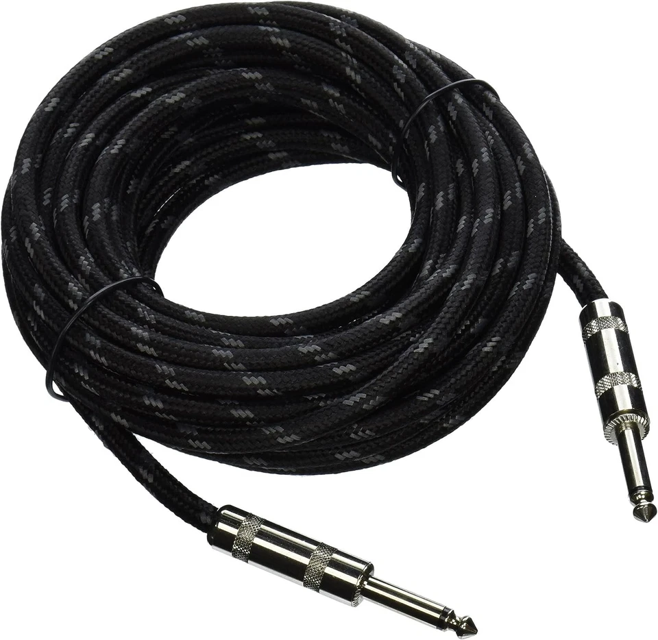 Pyle - PCBL1F25 - 1/4'' To 1/4'' Premium Quality Guitar Cable - 25 Ft. - Image 1 of 2