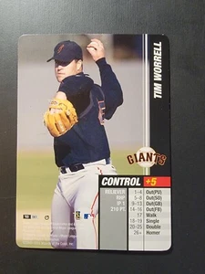 Tarjeta de enfrentamiento MLB 2003, Tim Worrell, Gigantes, tarjeta 061 - Imagen 1 de 2