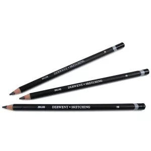 Derwent da Artista Disegno Matite con Ampia Core Leads - Hb, 2B O 4B - Picture 1 of 6
