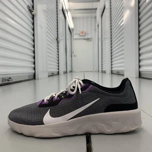 Nike Explore Strada Black Bright Violet Running Shoes CD7093-003 Mens US Size 11 - Picture 1 of 11