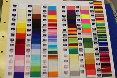 Hilo Omega Nylon Crochet No.2 - Nylon Thread 86 Colors Flat Rate Shipping - Image 1 of 4