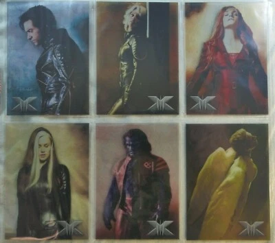 X-Men III X3 The Last Stand complete Take A Stand clear card chase set T1-T6 - Image 1 of 2