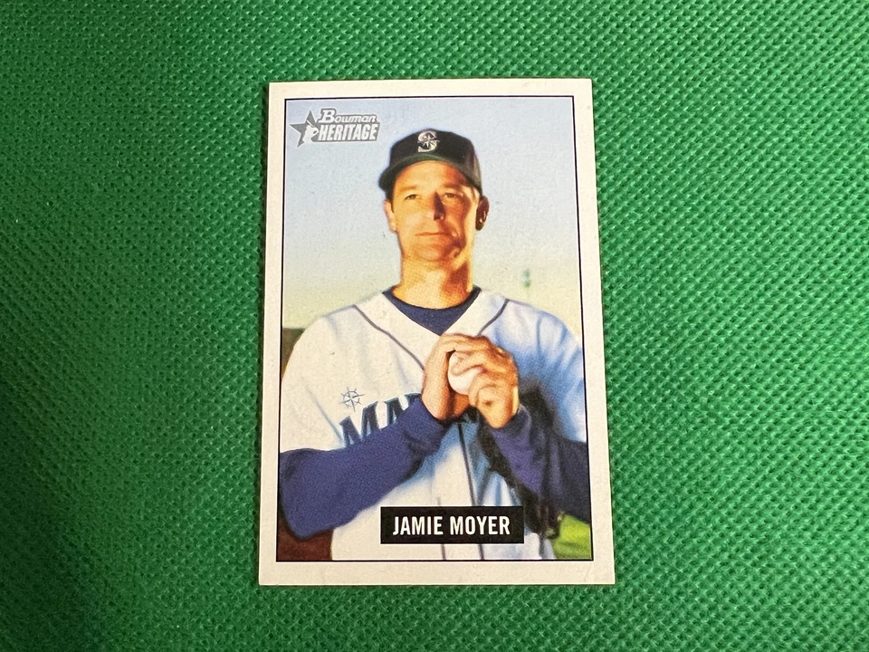 2005 Bowman Heritage Mini #111 Jamie Moyer Seattle Mariners - Image 1 of 1
