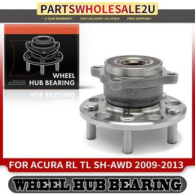 Conjunto de buje de cojinete de rueda trasero izquierdo/derecho para Acura RL 2005-2012 TL 2009-2013 Foto 1 de 4