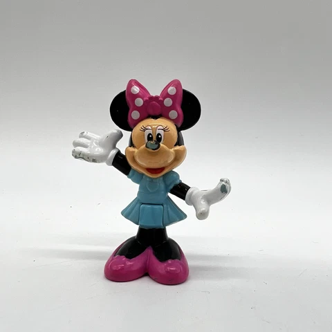 Disney Minnie Mouse Clubhouse Mechanic 2.5" Mini Figure Toy PVC Cake Topper Cover