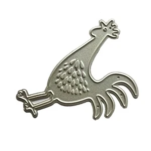 Rooster Metal Cutting Dies Stencil Scrapbooking DIY Album Stamp Paper Embossing - Picture 1 of 5