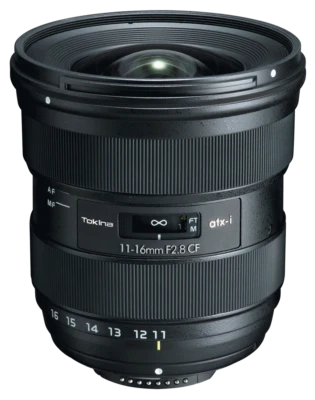 Tokina atx-i 11-16mm f/2.8 CF Lens for Nikon F. U.S. Authorized Dealer - Image 1 of 4
