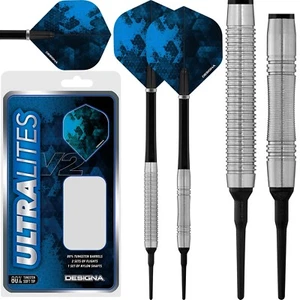 Juego de dardos Soft Tip Ultralites V2 14g 15g 16g 17g gramos Tungsteno Softip Light - Imagen 1 de 3