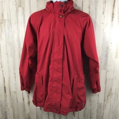 Regatta Womens Jacket UK 14 Red Isotex 5000 Waterproof Breathable BIG6 - Image 1 of 4