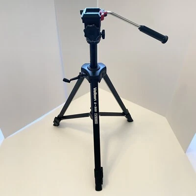 Velbon S-900 Video Tripod VelFlo8 PH-258 25.5" To 63" No Quick Release Plate - Image 1 of 4