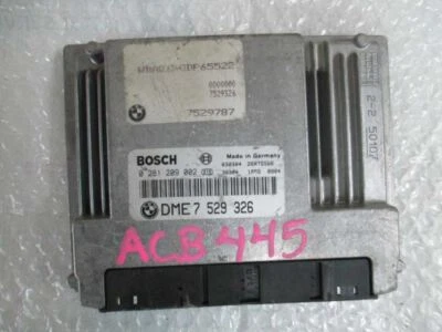 Engine ECM Electronic Control Module Fits 2003 03 BMW 745i 7 529 326 7529326 - Image 1 of 4