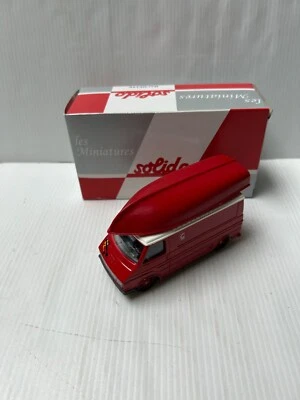 SOLIDO Hachette Collection Pompiers Camion Citroën C35 avec bateau 1/50 Véhicule - Photo 1/4