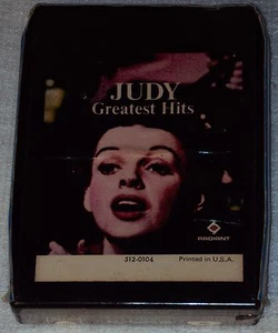JUDY'S GREATEST HITS 8 Track Tape NEW Sealed Judy Garland 8 Songs No. 512-0104 - Imagen 1 de 4