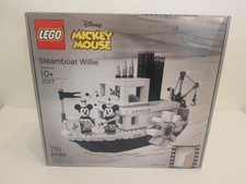 LEGO Disney Steamboat Willie (21317) Brand New & Sealed