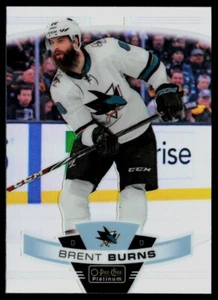 2019-20 O-Pee-Chee Platinum Rainbow Brent Burns San Jose Sharks #53 - Picture 1 of 2