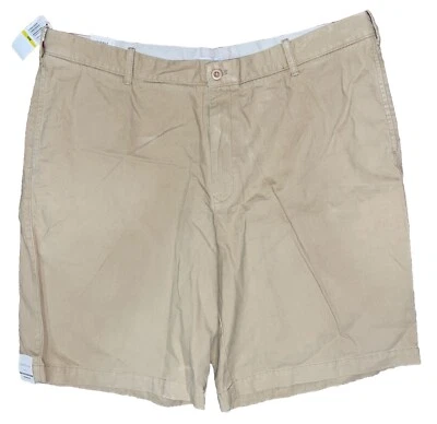 Nuevo con etiquetas Pantalones Cortos Informales Van Heusen Para Hombre Chino Caqui Tostado Algodón Sarga 44 Frente Plano Foto 1 de 4