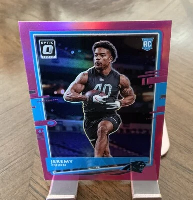 Jeremy Chinn #P-289 2020 Panini Donruss Optic Pink Prizm - Image 1 of 2