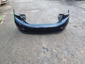 Mazda 3 Rear Bumper & Parking Sensors Blue 2016 MK3 Facelift OEM - Picture 1 of 24