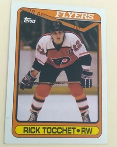1990-91 Topps Hockey #26 Rick Tocchet EXCELENTE - Imagen 1 de 2