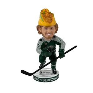 Everett Silvertips WHL Wackelkopf SGA Jackson Berezowski Hockey Taco Mütze ohne Box - Bild 1 von 10