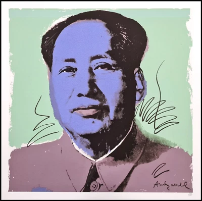 ANDY WARHOL * Mao Zedong * lithograph * 50x50 cm*limited # 210/500 CMOA signed - Bild 1 von 4