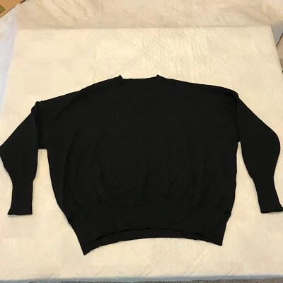 Boohoo Suéter Negro Talla Grande S/M Pit to Pit 32" Foto 1 de 2