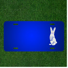 Custom Personalized License Plate With Add Names To Bunny Rabbit White Easter