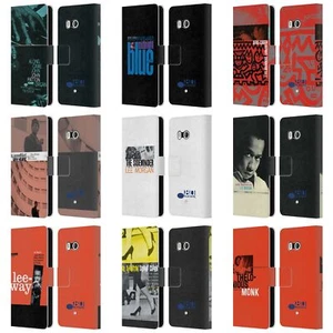 OFFICIAL BLUE NOTE RECORDS ALBUMS 2 LEATHER BOOK WALLET CASE FOR HTC PHONES 1 - Picture 1 of 7