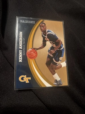 Chaquetas amarillas Panini Georgia Tech 2016 Kenny Anderson #18 ¡¡Número de camiseta 7/25!!! Foto 1 de 3