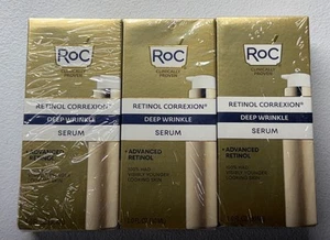 (3) RoC Retinol Correxion Deep Wrinkle Anti-Aging Facial Serum - 1 fl oz - Picture 1 of 3