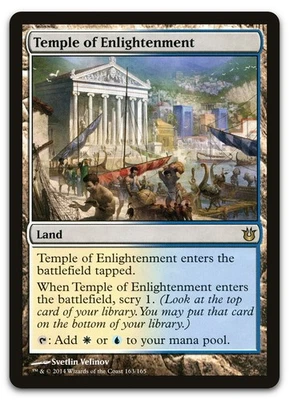 Temple of Enlightenment #163 (LP) Born of the Gods BNG Magic MTG - Image 1 of 2