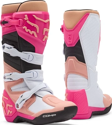 Botas de Comp Fox Racing para Mujer - Motocross Dirt Bike MX Foto 1 de 3