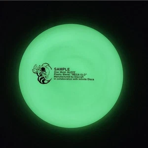 Discraft Mega Glo Buzzz Sample Run Glow Disc Golf 177+ New Unthrown - Picture 1 of 3
