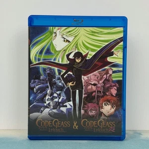 Code Geass Complete Series Season 1 & 2 Anime Blu-ray 8-Disc Set Great Cond. - Picture 1 of 10