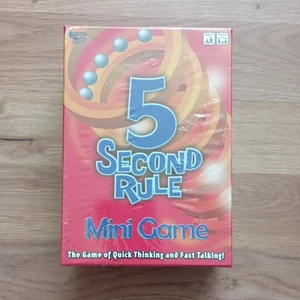 5 Second Rule Mini Game by University Games 2017 Edition 8yrs+ New and Sealed - Picture 1 of 2