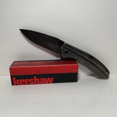 Kershaw - Filtro 1306BWWM - Navaja de Bolsillo Plegable - Totalmente Nueva en Caja Color Plata Foto 1 de 4