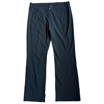 REI Women's Black Roll Up Hiking Outdoor Trail Pants Size 12 EUC Gorpcore - Image 1 of 4