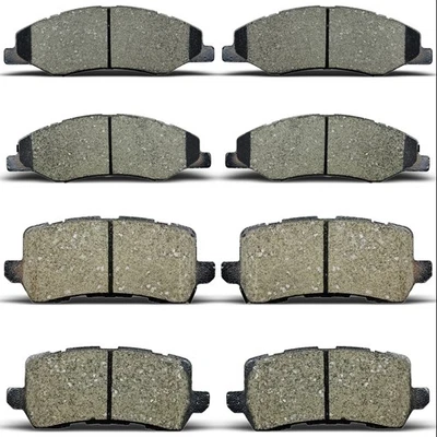 Front & Rear Ceramic Disc Brake Pads Fit For 2020 2019 2018 Honda Odyssey Foto 1 de 4