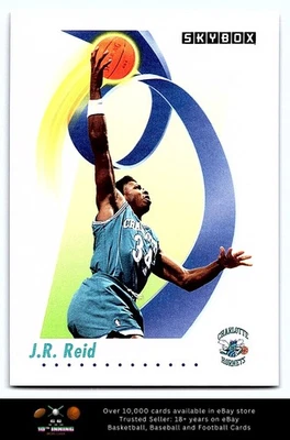 1991-92 SkyBox #32 J.R. Reid - Image 1 of 2