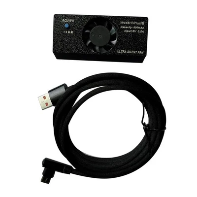 Ventilador de refrigeración de 7 aspas radiador de calor enfriador súper silencioso para A7M3 A6400 A6000 A7III Foto 1 de 4