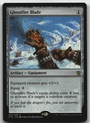 Ghostfire Blade R Khans of Tarkir 220 LP - Image 1 of 2