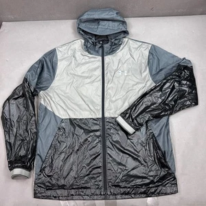 Under Armour Jacket Mens XL Black Storm Recover Train Legacy Hoodie Windbreaker - Picture 1 of 15