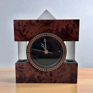 Vintage (1991) Starck/Memphis-style TT Design Marksman Desk  Clock - Works!!! - Picture 1 of 6