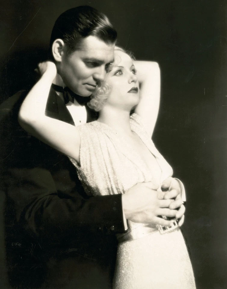 1932 CLARK GABLE & CAROLE LOMBARD in NO MAN OF HER OWN Photo  (187-G ) - Image 1 of 1