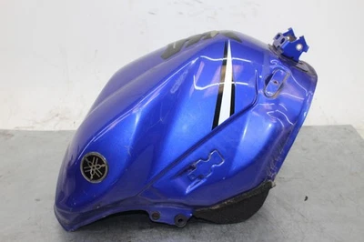 2006–2007 Yamaha YZF-R6 OEM Fuel Gas Tank Petrol Cell Reservoir – Blue - Image 1 of 4