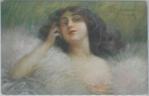 76988 - POSTAL DE COLECCIÓN - Glamour, Damas, ARTISTA FIRMADO: Guerzoni G. - Imagen 1 de 1